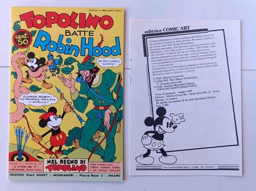 Nel regno topolino - nel, n.26