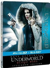 Underworld: Blood Wars (2016) SteelBook Blu-ray: Region Free, 3D/2D