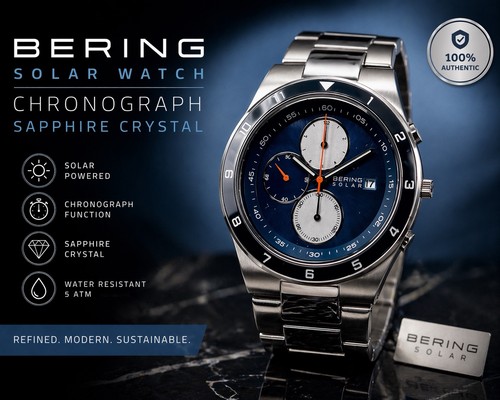 Orologio uomo bering solar - bering,