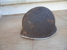 ELMETTO M 1 AMERICANO U.S.Army-WW2 Originale Attacchi Sottogola Fissi - Helmet