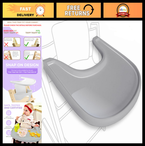 Ergonomic high chair tray for - ergonomic,