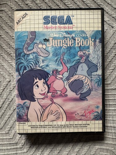 Master system jungle book - jungle,