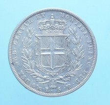 CARLO ALBERTO 5 LIRE 1836