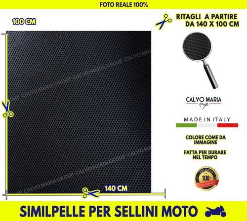 Tessuto ecopelle moto per