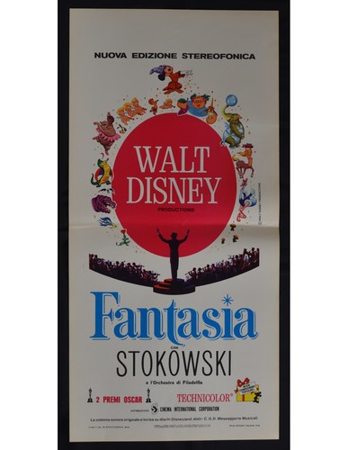 Locandina fantasia walt disney - locandina,