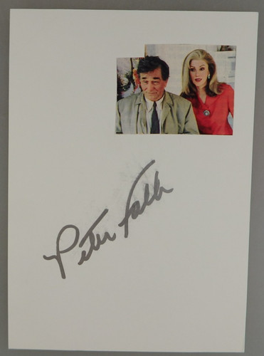 Autografo attore - autografo,