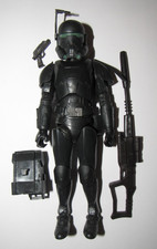 Star Wars personaggio serie nera mirino imperiale completo ottimo