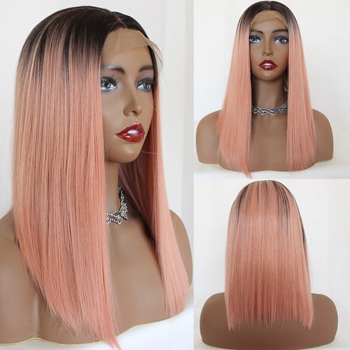 Parrucche corte colore rosa