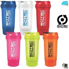 SCITEC NUTRITION SHAKER PER INTEGRATORI CON 2 SCOMPARTI