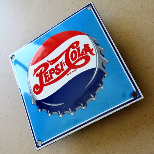 Pepsi cola vecchia insegna - =,