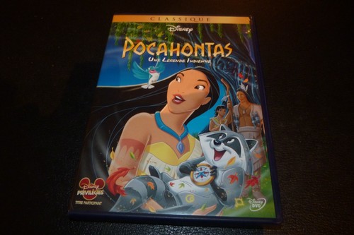 Dvd pocahontas dessin anime - "pocahontas",