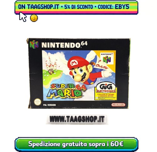 Super mario nintendo - mario, 64