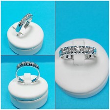 anello veretta 5 brillanti in