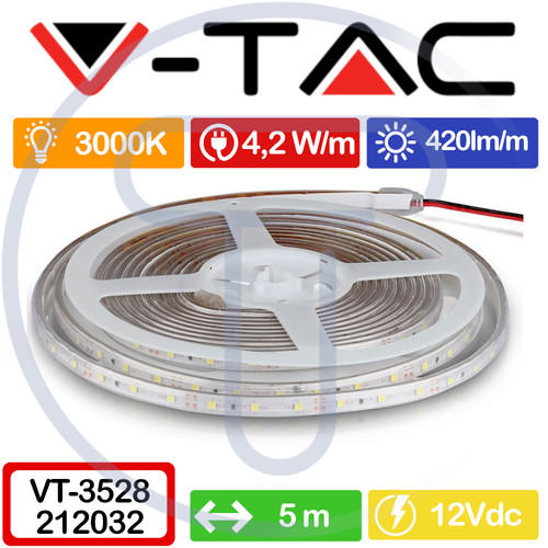 Strip led 12v - strip, bianco