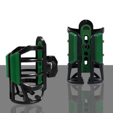 Staffa porta borraccia verde