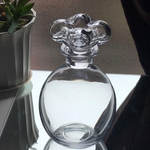 Lalique decanter fammes