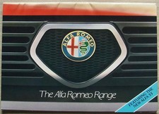 Alfa romeo range - alfa, brochure