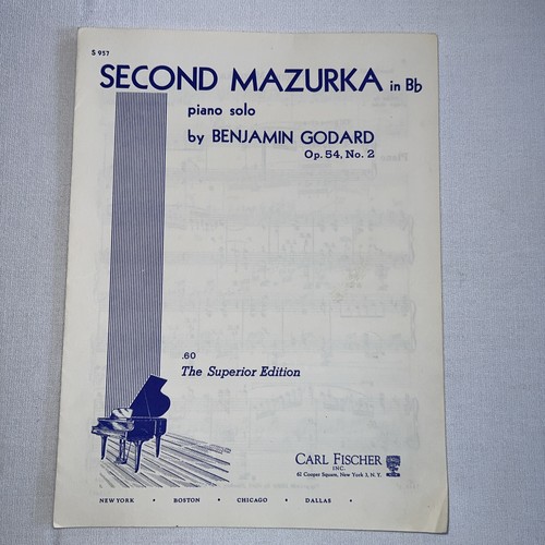 Seconda mazurka benjamin - seconda,