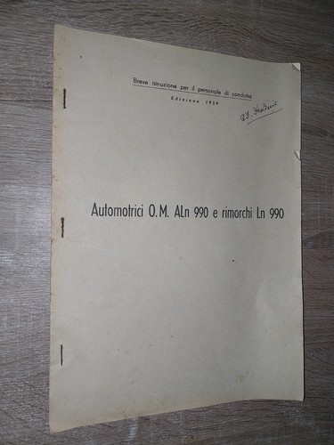 Ferrovie automotrici aln - ferrovie, o.m.