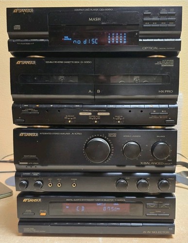Sansui music system - sansui,