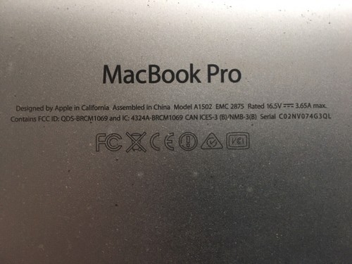 2015 apple macbook pro a1502 - pro,