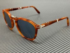Occhiali da sole PERSOL PO3345S 96 56 Terra Di Siena marrone blu unisex 54 mm