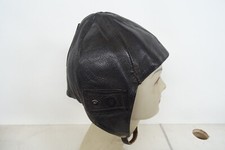 Cuffia in pelle Casco Vintage moto d'epoca