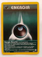 Energia Oscurità 104/111  Pokémon    Neo Genesis    2001 unlimited  ITA  EXC