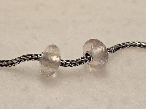 Trollbeads quarzo rosa - rosa,