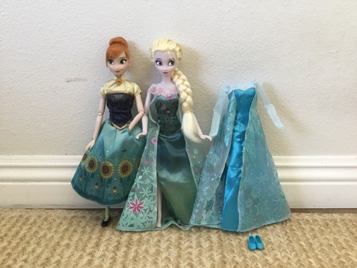 Bambole anna elsa frozen - anna,