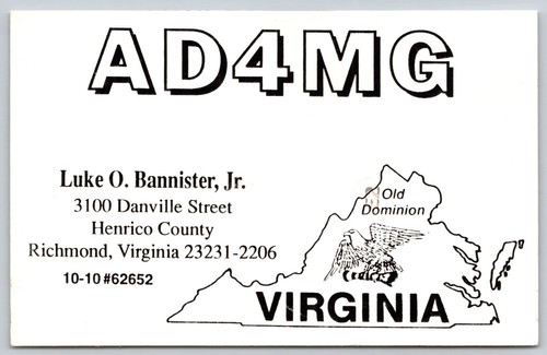 Ad4mg ham radio - ad4mg, qsl