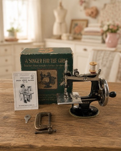 Antica mini macchina cucire - macchina,