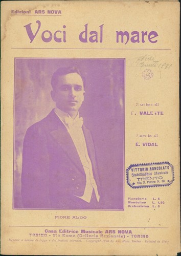 Spartito musicale voci dal - musicale,