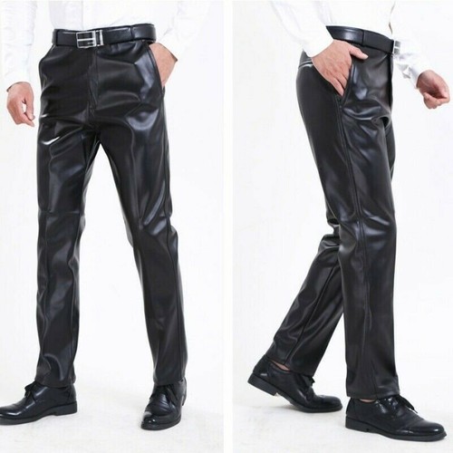 Pantaloni pelle sintetica - pelle,