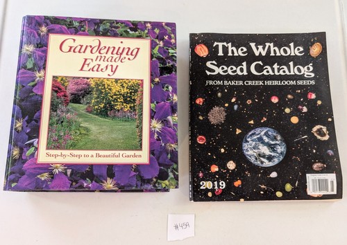 Gardening book lot baker creek - book,