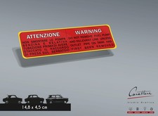 ADESIVO POMPA AUTOBIANCHI