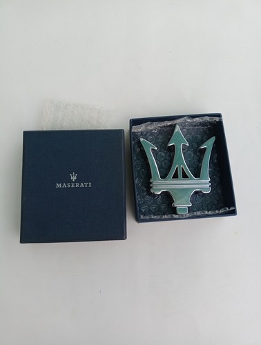 Fermacarte tridente maserati - fermacarte,