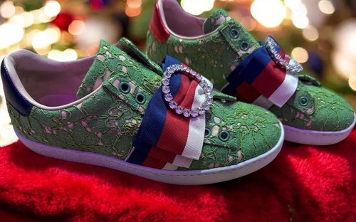 Gucci ace sneakers pizzo 36 - ace, tg.36