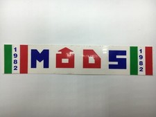 Adesivo Mods Bologna Versione Sfondo Trasparente Ultras Settore Ostile Forever