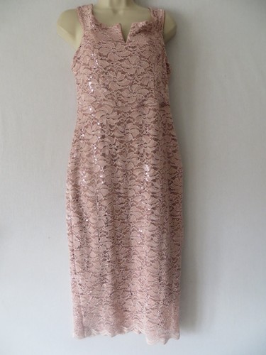 Abito quiz rosa con - quiz, paillettes