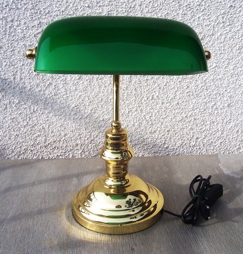 Lampe notaire vintage - lampe,