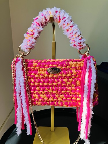 Borsa tracolla fatta mano - tracolla,