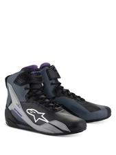 Scarpe Moto Alpinestars Da Donna Stella Faster - 4 - Nero/Grigio viola 251062515