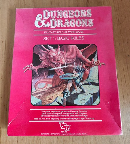 Dungeons dragons set 1 basic - dungeons,