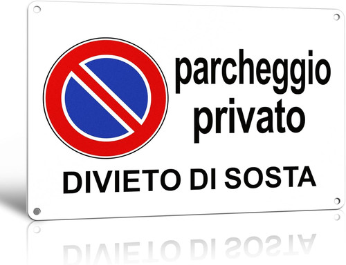 Cartello divieto sosta - cartello, di