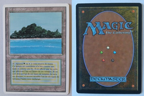 Carte magic francais ile - carte,