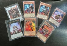 Yu-Gi-Oh! lotto di 7 carte