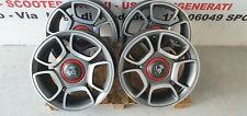 CERCHI CERCHIO IN LEGA FIAT 500 ABARTH-BRAVO INT. 4x98 DA 17 POLLICI (SEMINUOVI)