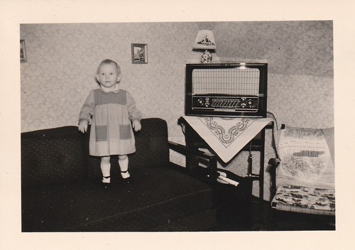 Foto vintage dolce bambino - vintage, con