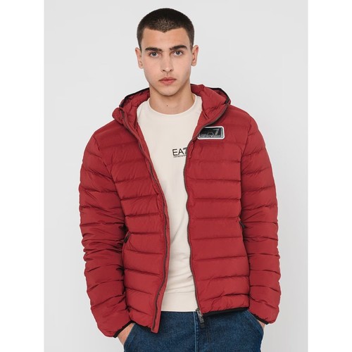 Piumino ea7 con cappuccio - con,